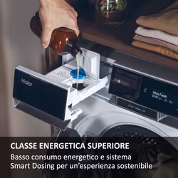 Haier HW110-BD14397U1 lavatrice Caricamento frontale 11 kg 1400 Giri/min Bianco - Vista aggiuntiva 4