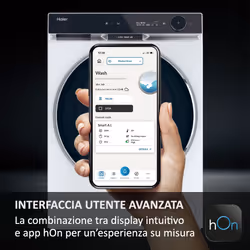 Haier HW110-BD14397U1 lavatrice Caricamento frontale 11 kg 1400 Giri/min Bianco - Vista aggiuntiva 7