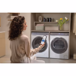 Haier HD100-C367U1 asciugatrice Libera installazione Caricamento frontale 10 kg Bianco - Vista aggiuntiva 8