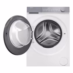 Haier HW80-B14367TU-IT lavatrice Caricamento frontale 8 kg 1400 Giri/min Argento, Bianco - Vista aggiuntiva 3