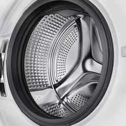 Haier HW80-B14367TU-IT lavatrice Caricamento frontale 8 kg 1400 Giri/min Argento, Bianco - Vista aggiuntiva 7
