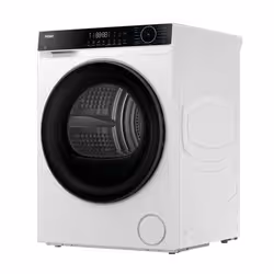 Haier HD80-D357TU1-IT asciugatrice Libera installazione Caricamento frontale 8 kg Nero, Bianco - Vista aggiuntiva 2