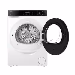 Haier HD80-D357TU1-IT asciugatrice Libera installazione Caricamento frontale 8 kg Nero, Bianco - Vista aggiuntiva 3