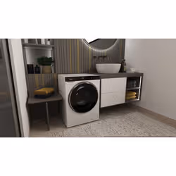 Haier Minidrum, Lavasciuga Compatta 5+2,5 KG, Classe A, 1200 giri, Bianco, AI PowerDrive, Refresh, Wi-Fi, HWD50-BP12307U-S - Vista aggiuntiva 8