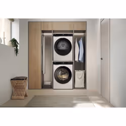 Haier HD120-E357U1-IT asciugatrice Libera installazione Caricamento frontale 12 kg Bianco - Vista aggiuntiva 7