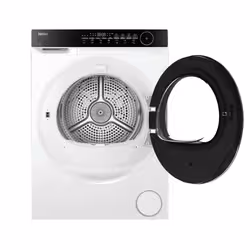 Haier HD90-C367LU1-S asciugatrice Libera installazione Caricamento frontale 9 kg Bianco, Nero - Vista aggiuntiva 2