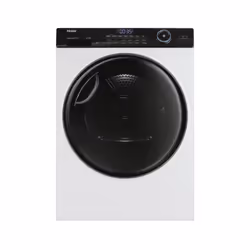 Haier I-Pro Series 5 HD90-A3959, Libera installazione, Caricamento frontale, Pompa di calore, Bianco, Manopola, Touch, Nero