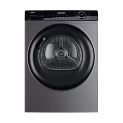 Haier I-Pro Series 3 HD90-A3939R, Libera installazione, Caricamento frontale, Pompa di calore, Antracite, Pulsanti, Manopola, ...