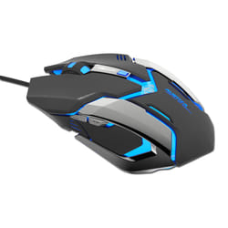 E-blue Auroza mouse Gaming USB tipo A Ottico 4000 DPI