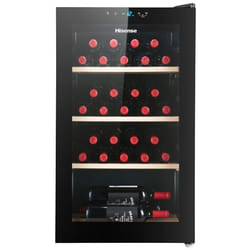 Hisense RW30D4AJ0 cantina vino Cantinetta vino con compressore Libera installazione Nero 30 bottiglia/bottiglie