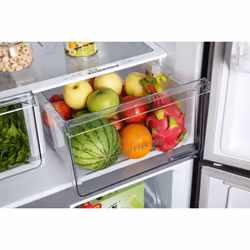 Hisense RQ515N4AC2 frigorifero side-by-side Libera installazione 427 L E Metallico, Argento - Vista aggiuntiva 8
