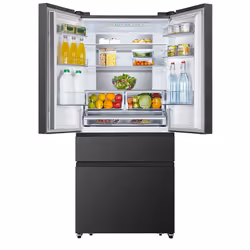Hisense RF540N4SBF2 frigorifero side-by-side Libera installazione 533 L E Nero - Vista aggiuntiva 4