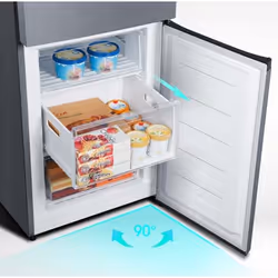 Hisense RB440N4ACD frigorifero con congelatore Libera installazione 336 L D Acciaio inox - Vista aggiuntiva 6