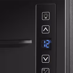 Hisense RW12D4NWG0 cantina vino Cantinetta vino con compressore Libera installazione Nero 30 bottiglia/bottiglie - Vista aggiuntiva 4