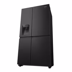 Hisense RS818N4TFE frigorifero side-by-side Libera installazione 632 L E Nero - Vista aggiuntiva 6