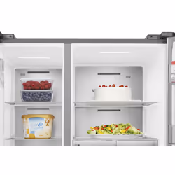 Hisense RS818N4TIE frigorifero side-by-side Libera installazione 632 L E Acciaio inox - Vista aggiuntiva 8