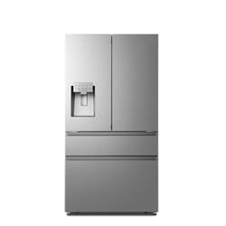 Hisense RF728N4SASE Libera installazione 560 L E Acciaio inox