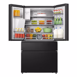 Hisense RF728N4SAFE frigorifero side-by-side Libera installazione 560 L E Nero - Vista aggiuntiva 4