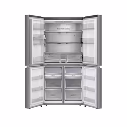 Hisense RQ758N4SWSE frigorifero side-by-side Libera installazione 606 L E Acciaio inox - Vista aggiuntiva 6