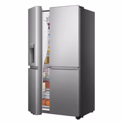 Hisense RS818N4TIC frigorifero side-by-side Libera installazione 632 L C Acciaio inox - Vista aggiuntiva 6