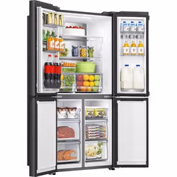 Hisense RQ5P470SAFE frigorifero side-by-side Libera installazione 483 L E Nero - Vista aggiuntiva 5