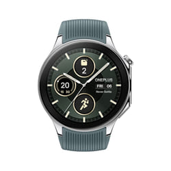 OnePlus Watch 2 3,63 cm (1.43") AMOLED Digitale 466 x 466 Pixel Touch screen Argento Wi-Fi GPS (satellitare)