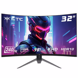 KTC H32S17F Monitor PC 81,3 cm (32") 1920 x 1080 Pixel Full HD Nero - Vista aggiuntiva 2