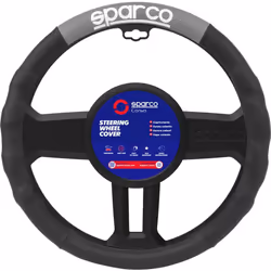 SPARCO Coprivolante SPC1111 auto universale nero/grigio in poliestere 38cm