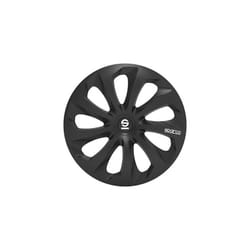 Set 4 copricerchi 15' pollici copriruota auto Sicila SPC1570BK nero