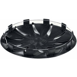 Sparco - Set 4 copricerchi 13' pollici copriruota auto Lazio SPC1391BKGR nero grigio