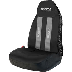 3D coprisedile auto universale grigio con intreccio laterale