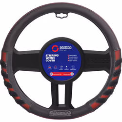 SPARCO Coprivolante SPS101 auto universale rosso e nero anti dissolvenza