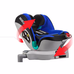 Seggiolino per bambini SPARCO SPRO 6000IBL - Vista aggiuntiva 6