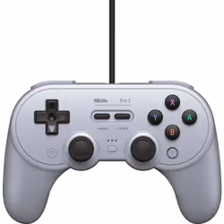 8Bitdo Pro 2 Grigio USB Gamepad Analogico/Digitale Android, Nintendo Switch, Nintendo Switch Lite, PC, Tablet PC - Vista aggiuntiva 2