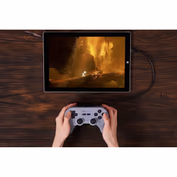 8Bitdo Pro 2 Grigio USB Gamepad Analogico/Digitale Android, Nintendo Switch, Nintendo Switch Lite, PC, Tablet PC - Vista aggiuntiva 7