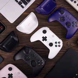 8Bitdo Ultimate Nero Bluetooth/RF/USB Gamepad Analogico Android, PC, iOS - Vista aggiuntiva 3