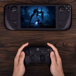 8Bitdo Ultimate Nero Bluetooth/RF/USB Gamepad Analogico Android, PC, iOS - Vista aggiuntiva 5