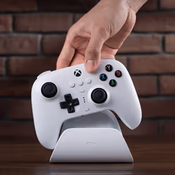8Bitdo Ultimate 3-mode Bianco Bluetooth/USB Gamepad Analogico/Digitale Android, Xbox, iOS - Vista aggiuntiva 7