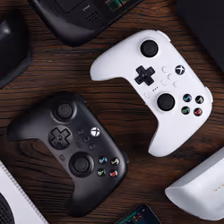 8Bitdo Ultimate 3-mode Bianco Bluetooth/USB Gamepad Analogico/Digitale Android, Xbox, iOS - Vista aggiuntiva 8