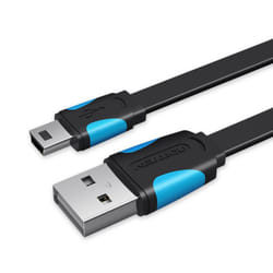Vention VAS-A14-B050 cavo USB USB 2.0 0,5 m USB A Mini-USB B Nero