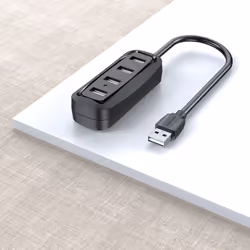 Vention VAS-J43-B050 hub di interfaccia USB 2.0 480 Mbit/s Nero - Vista aggiuntiva 4