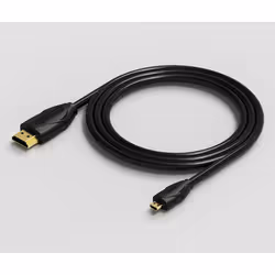 Vention VAA-D03-B100, 1 m, HDMI tipo D (Micro), HDMI tipo A (Standard), Compatibilità 3D, Nero