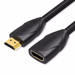 Vention VAA-B06-B200, 2 m, HDMI tipo A (Standard), HDMI tipo A (Standard), Nero