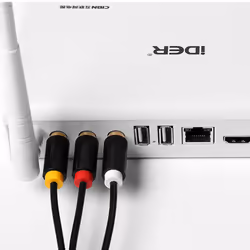 Vention BCABH cavo video composito 2 m 3 x RCA Nero, Rosso, Bianco, Giallo - Vista aggiuntiva 4