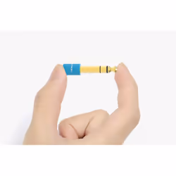 Vention VAB-S01-L adattatore per inversione del genere dei cavi 6.5 mm 3,5 mm Blu