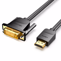 Vention ABFBF, 1 m, HDMI tipo A (Standard), DVI-D, Maschio, Maschio, Dritto