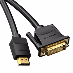 Vention ABFBF cavo e adattatore video 1 m HDMI tipo A (Standard) DVI-D Nero