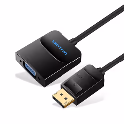 Vention HBFBB, 0,15 m, DisplayPort, VGA (D-Sub), Maschio, Femmina, Oro