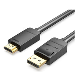 Vention HADBI cavo e adattatore video 3 m DisplayPort HDMI Nero