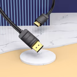 Vention HADBI cavo e adattatore video 3 m DisplayPort HDMI Nero - Vista aggiuntiva 2